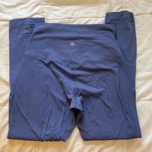 Blue Lululemon align leggings